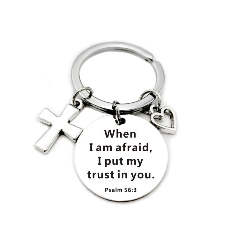 Faith & Strength Sleutelhanger