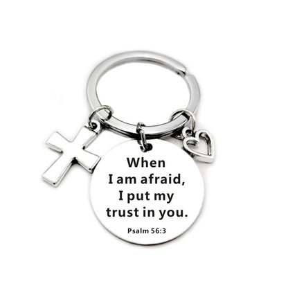 Faith & Strength Sleutelhanger