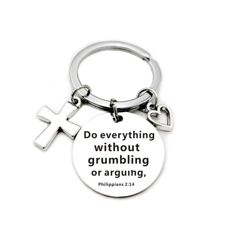 Faith & Strength Sleutelhanger