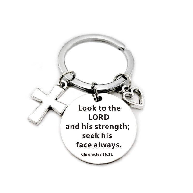 Faith & Strength Sleutelhanger