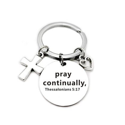 Faith & Strength Sleutelhanger