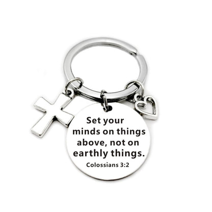 Faith & Strength Sleutelhanger