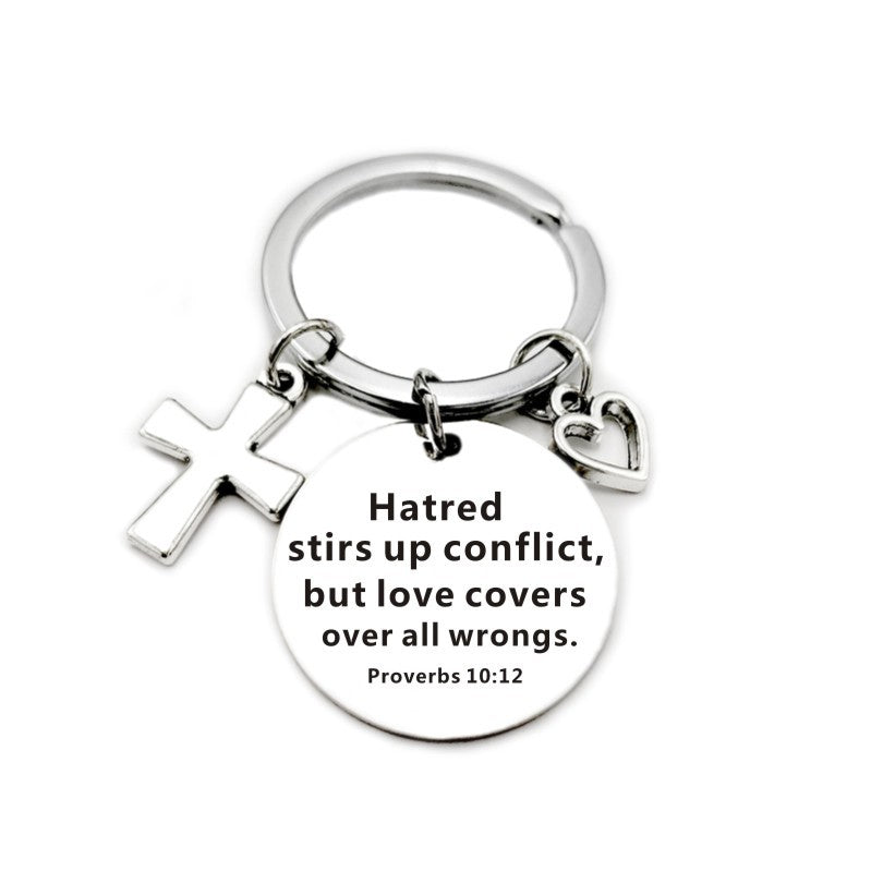 Faith & Strength Sleutelhanger