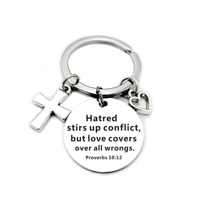 Faith & Strength Sleutelhanger