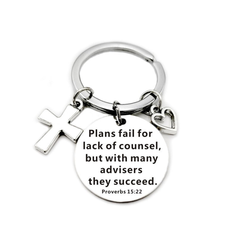 Faith & Strength Sleutelhanger