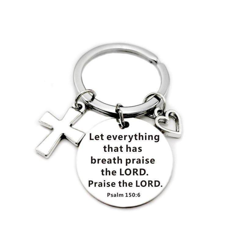 Faith & Strength Sleutelhanger