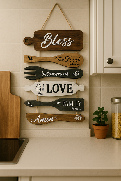 Bless & Love houten wanddecoratie vol betekenis